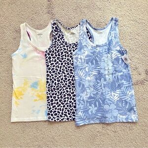 Three Girl’s Tanks